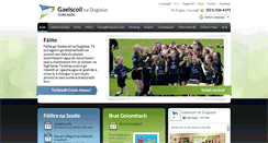 Desktop Screenshot of gaelscoilnaduglaise.ie